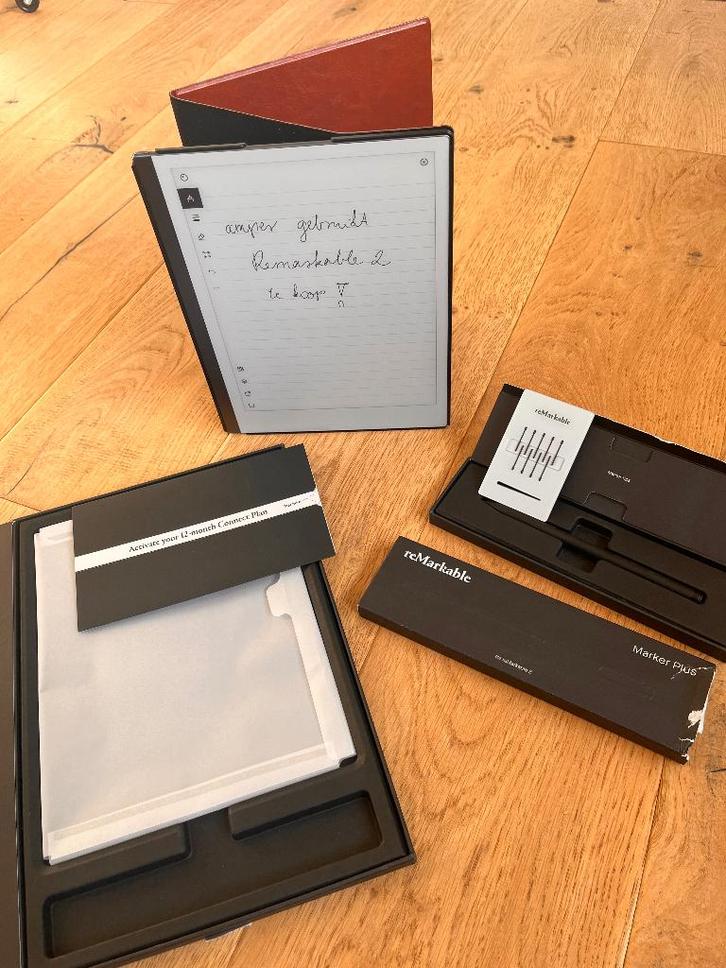 Remarkable 2,12 month Connect plan,MarkerPlus, Bruine hoesje, Informatique & Logiciels, Tablettes graphiques, Comme neuf, Sans fil