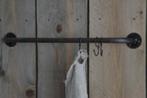 Handdoekstang - landelijk Industriële Bruin/Roest, Huis en Inrichting, Ophalen of Verzenden, Nieuw, Bruin, Handdoekenrek