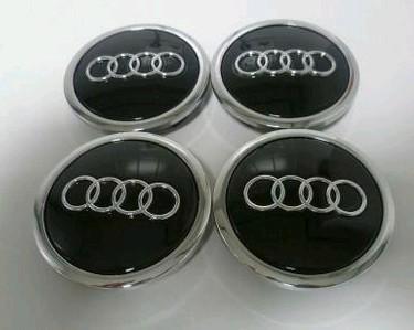 4x69 of 61mm Audi wieldoppen rs6 rs4 rs3 gmp rotor mam mak, Auto diversen, Wieldoppen, Nieuw, Ophalen of Verzenden