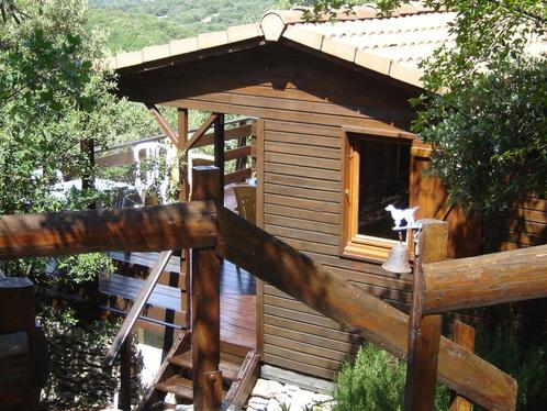 vente chalet, Vakantie, Campings, Aan meer of rivier, In bos, Huisdier toegestaan, Speeltuin, Tv