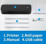 Draagbare A4 Thermische Printer – Inktloos | Bluetooth | PDF, Computers en Software, Printers, Ophalen of Verzenden