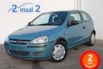 Opel Corsa 1.2i inclusief 2 JAAR garantie! (bj 2004), Auto's, 4 zetels, Stof, 4 cilinders, Blauw