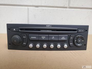 Citroen C5 2008 - 2014 radio cd speler rd4 9663080277 €40 beschikbaar voor biedingen