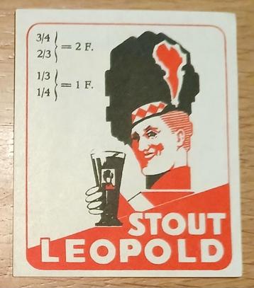 Leopold, Stout beschikbaar voor biedingen