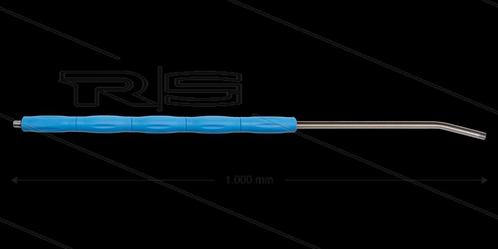 Gebogen RVS Spuitlans 1000mm Blauw Comfort Plus, Auto diversen, Overige Auto diversen, Verzenden