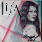 Lisa - Break It Out / Vinyl, 7", Synth Pop, Disco,  3D Hoes, Cd's en Dvd's, Vinyl | Overige Vinyl, Ophalen of Verzenden, Zo goed als nieuw