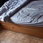 bed, Huis en Inrichting, Slaapkamer | Bedden, 90 cm, Gebruikt, Eenpersoons, Bruin