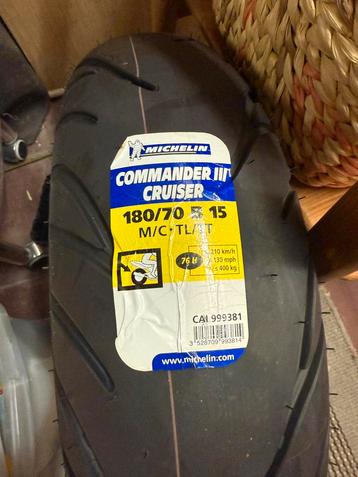 Michelin Commander III Cruiser 180/70 B15 beschikbaar voor biedingen