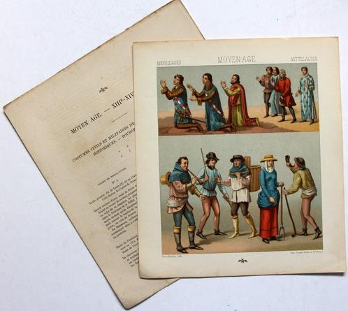 A. Racinet. LE COSTUME HISTORIQUE Middeleeuwen, Boeken, Kunst en Cultuur | Beeldend, Gelezen, Overige onderwerpen, Verzenden