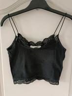Top fines brides avec broderies Pigalle, Enlèvement ou Envoi, Noir