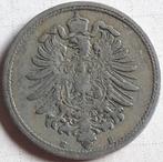 DEUTSCHLAND / GERMANY :10 PFENNIG 1876 E KM 4 XF, Duitsland, Ophalen of Verzenden, Losse munt