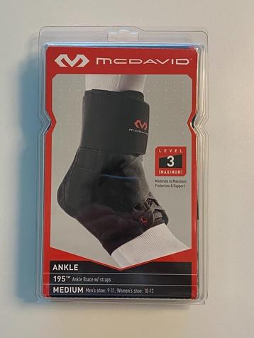 Mcdavid enkelbrace met straps, Enlèvement ou Envoi, Utilisé