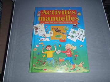 livre activités manuelles avec matériaux naturels beschikbaar voor biedingen