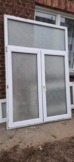 Pvc-frame, Doe-het-zelf en Bouw, Raamkozijnen en Schuifdeuren, 75 tot 150 cm, Gebruikt, Raamkozijn, Ophalen of Verzenden