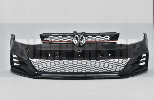 Bumper VOLKSWAGEN GOLF 7 GTI FACELIFT 2017-4XPDC Voorbumper, Auto-onderdelen, Carrosserie, Bumper, Voor, Gebruikt, 6 maanden garantie