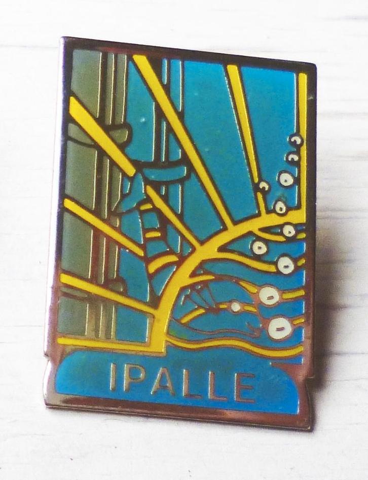 Pin IPALLE. Vintage., Verzamelen, Speldjes, Pins en Buttons, Zo goed als nieuw, Speldje of Pin, Stad of Land, Ophalen of Verzenden