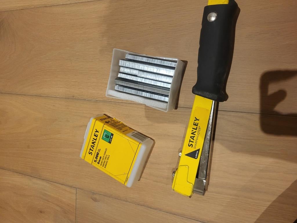 Takker/ nieter voor dampscherm, Ophalen of Verzenden, Zo goed als nieuw