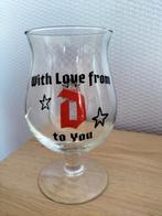 Duvelglas With love from D to you, Verzamelen, Biermerken, Nieuw, Duvel, Glas of Glazen, Ophalen of Verzenden