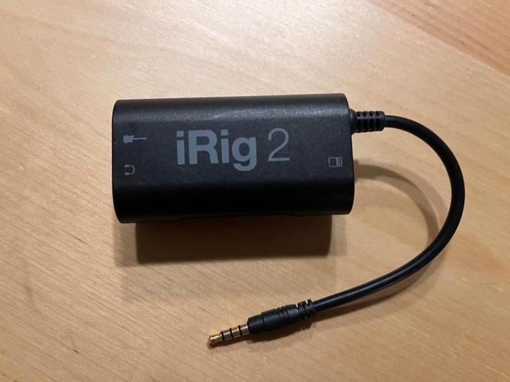 iRig 2 – gitaar/bas interface voor smartphone & tablet, Musique & Instruments, Instruments | Accessoires, Comme neuf, Guitare basse électrique