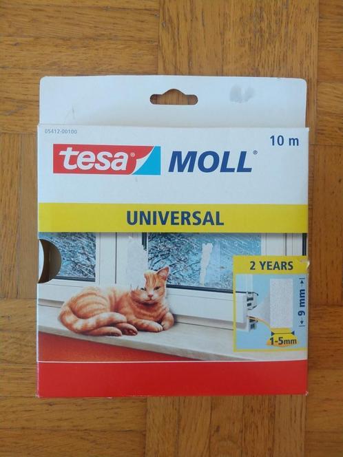 Tesa Moll bande joint en mousse pour isoler fenêtre, etc, Doe-het-zelf en Bouw, Isolatie en Afdichting, Nieuw, Ophalen