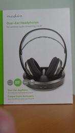 Nedis draadloze stereo over-ear RF hoofdtelefoon met oplaads, Audio, Tv en Foto, Hoofdtelefoons, Overige merken, Nieuw, Ophalen of Verzenden