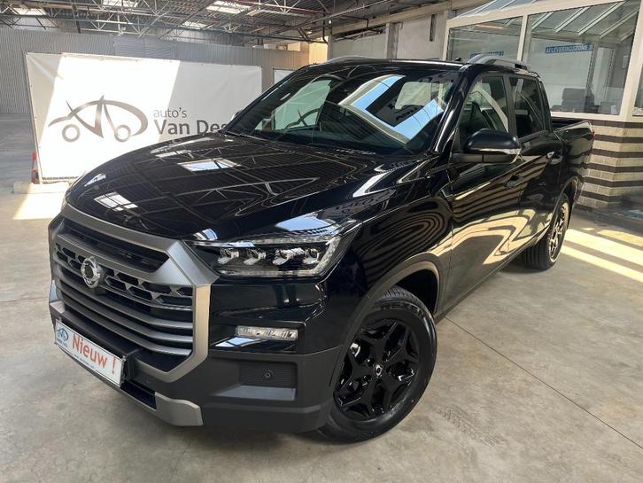 Ssangyong KGM Grand Musso Blackline NEUF 0 KM *NP -34 % ! *, Autos, Camionnettes & Utilitaires, Entreprise, Achat, ABS, Caméra de recul
