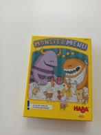 Monster Menu spel van uitgeverij Haba. Ontwikkel de verenigi, Hobby en Vrije tijd, Gezelschapsspellen | Kaartspellen, Ophalen of Verzenden