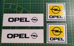 Lot 4x stickers Opel Logo, Enlèvement ou Envoi