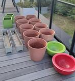 Bloempotten, Tuin en Terras, Bloembakken en Plantenbakken, Ophalen, Gebruikt
