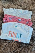 3 t-shirts, Kinderen en Baby's, Babykleding | Maat 68, Ophalen of Verzenden, Zo goed als nieuw