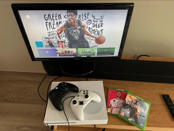Xbox one S 1 TB en scherm 
