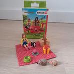 Schleich set picknick, Ophalen