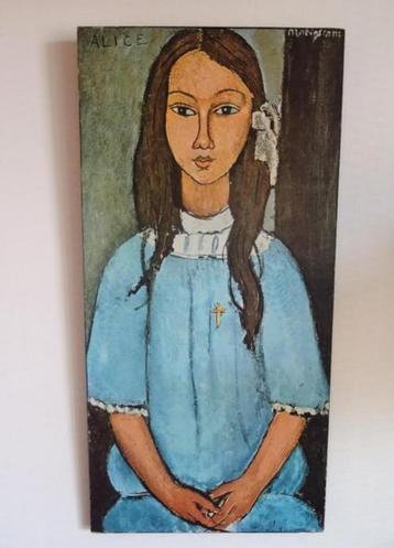 Alice, Amadeo Modigliani. Wanddecoratie beschikbaar voor biedingen