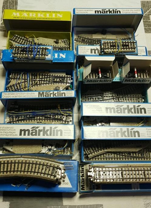 Marklin lot M - rail material nieuw in ovp, Hobby en Vrije tijd, Modeltreinen | H0, Nieuw, Rails, Wisselstroom, Märklin, Ophalen of Verzenden