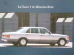 Mercedes S 260 320 420 500 560 W126 1990 Brochure - FRANS, Boeken, Ophalen of Verzenden, Mercedes
