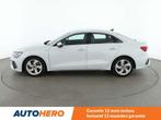 Audi A3 35 TFSI S line (bj 2021, automaat), Auto's, 4 deurs, Stof, Grijs, USB