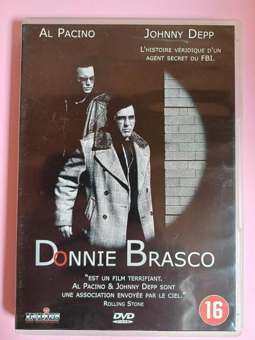 DVD Donnie Brasco, Cd's en Dvd's, Dvd's | Thrillers en Misdaad, Zo goed als nieuw, Ophalen of Verzenden