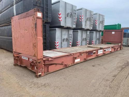 ALL-IN Containers 40ft flat rack, Articles professionnels, Machines & Construction | Abris de chantier & Conteneurs