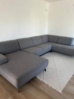 Chaise longue grise moderne avec siège d'angle, Enlèvement, Comme neuf, Tissus