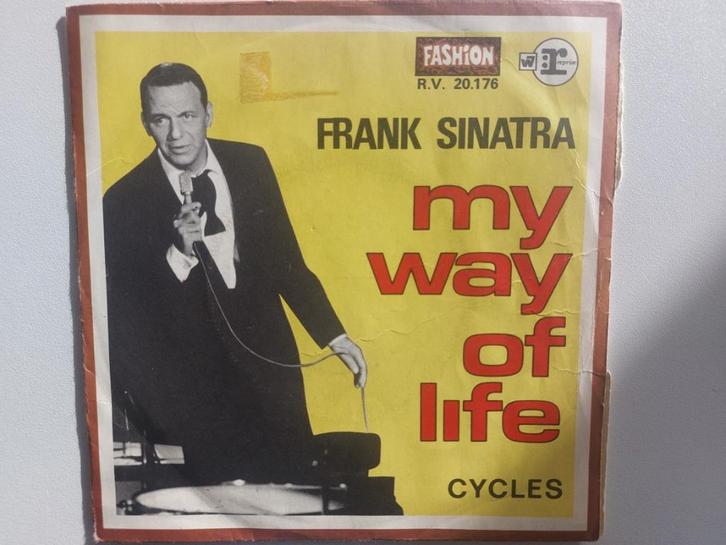 Frank Sinatra - My Way Of Life / Cycles (1968), CD & DVD, Vinyles Singles, Jazz et Blues, Enlèvement ou Envoi