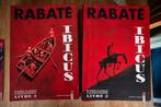 Ibicus Rabaté, tomes 1 à 4 en EO + 4 marque-pages, Complete serie of reeks, Ophalen of Verzenden, Zo goed als nieuw