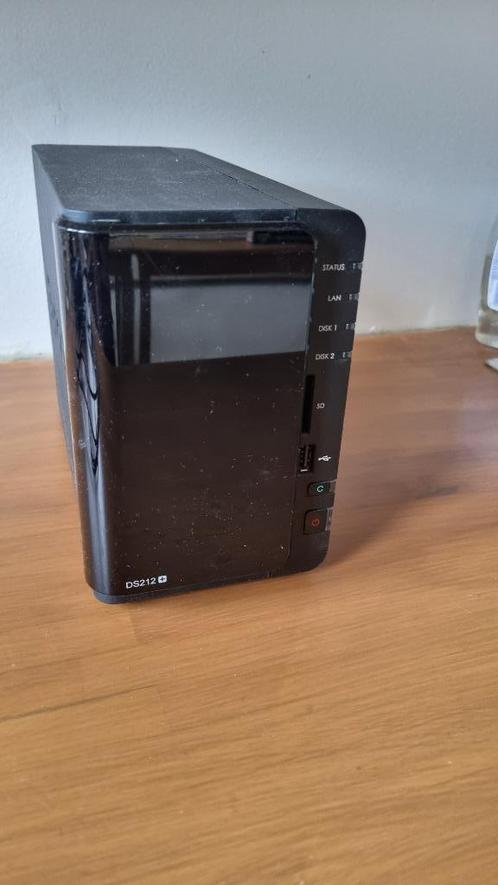 NAS Synology DS212+, Computers en Software, NAS, Gebruikt, Ophalen of Verzenden
