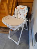 Chaise haute pliante, Enlèvement, Comme neuf, Chaise pliante, Plateau amovible