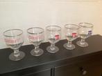 Bierglazen Chimay 5 st, Verzamelen, Ophalen of Verzenden, Gebruikt, Bierglas