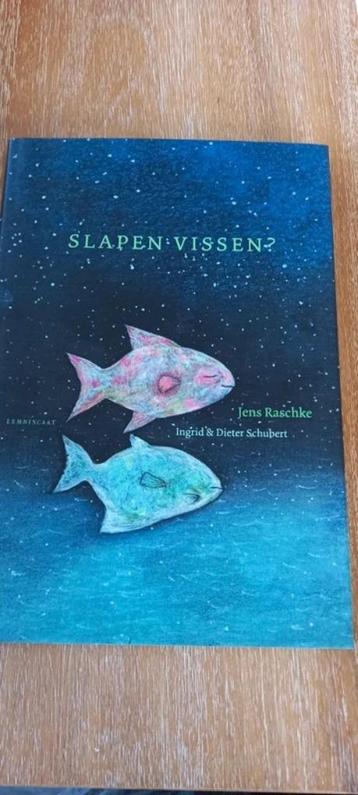 Boek : Slapen vissen ? hardcover  - nieuw
