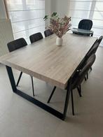 Table a manger bois / noire MOENS, Maison & Meubles, Enlèvement, Comme neuf