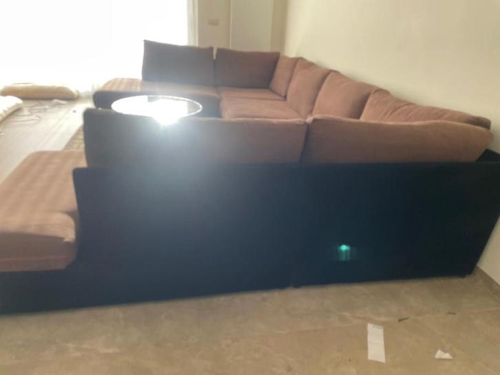 Zeer ruime U-vorm zetel –zo goed als nieuw – 4,10 m x 2,56 m, Huis en Inrichting, Zetels | Complete zithoeken, Zo goed als nieuw