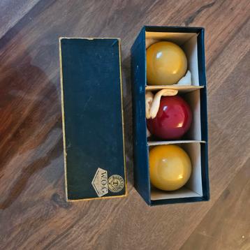 Billes de billards tres ancienne année debut19s beschikbaar voor biedingen