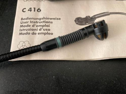 AKG C416 condensator microfoons, Muziek en Instrumenten, Microfoons, Gebruikt, Instrumentmicrofoon, Ophalen