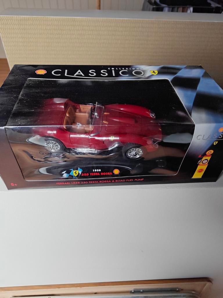 Collection Classique Ferrari 250 Testa Rossa 1958, Hobby en Vrije tijd, Modelauto's | 1:18, Zo goed als nieuw, Ophalen of Verzenden